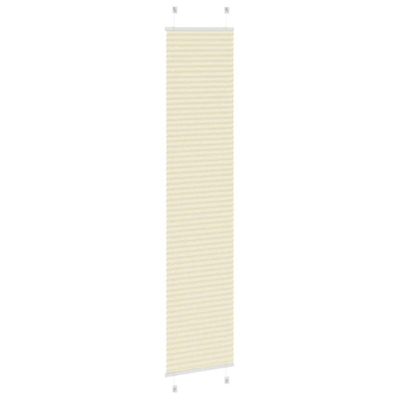 Plissee Creme 40x200 cm Stoffbreite 39,4 cm Polyester