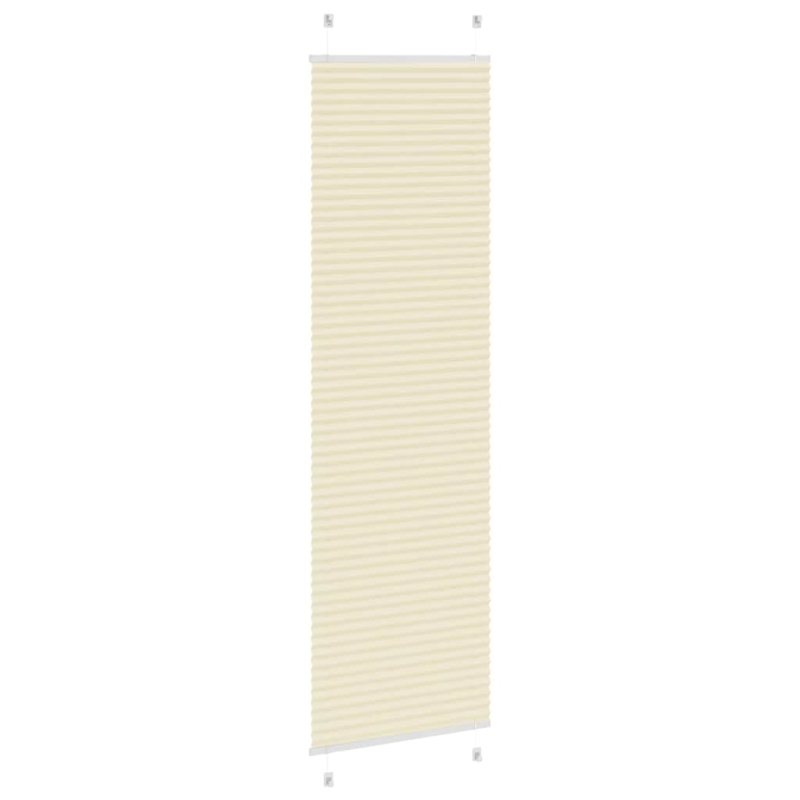 Plissee Creme 55x200 cm Stoffbreite 54,4 cm Polyester