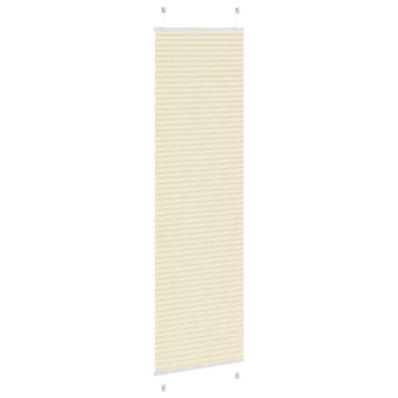 Plissee Creme 65x200 cm Stoffbreite 64,4 cm Polyester