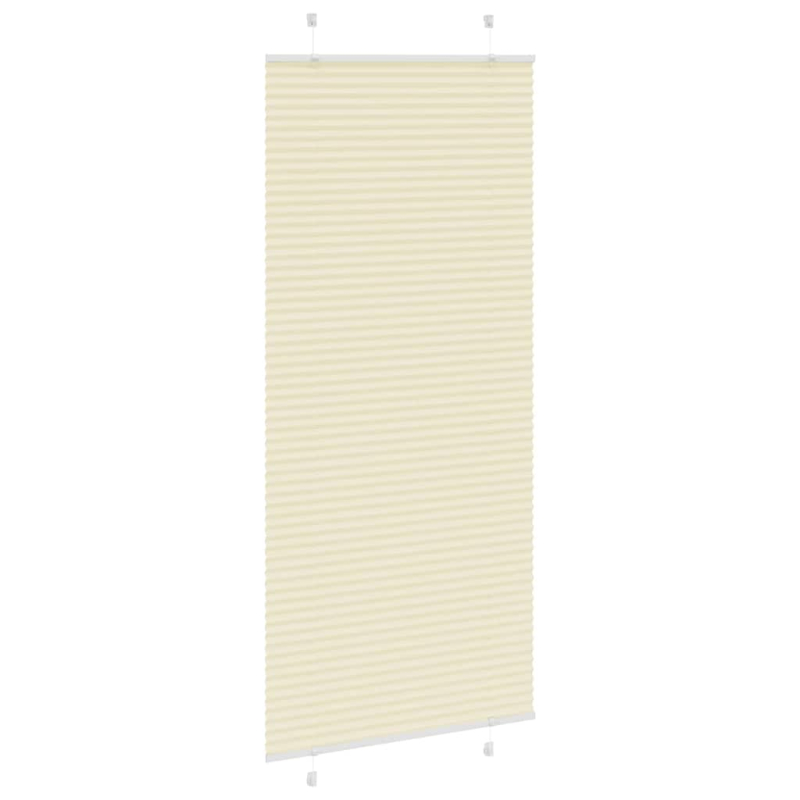Plissee Creme 100x200 cm Stoffbreite 99,4 cm Polyester