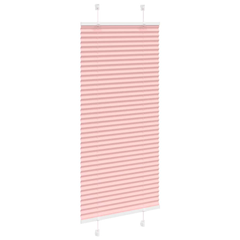 Plissee Rosa 55x100 cm Stoffbreite 54,4 cm Polyester