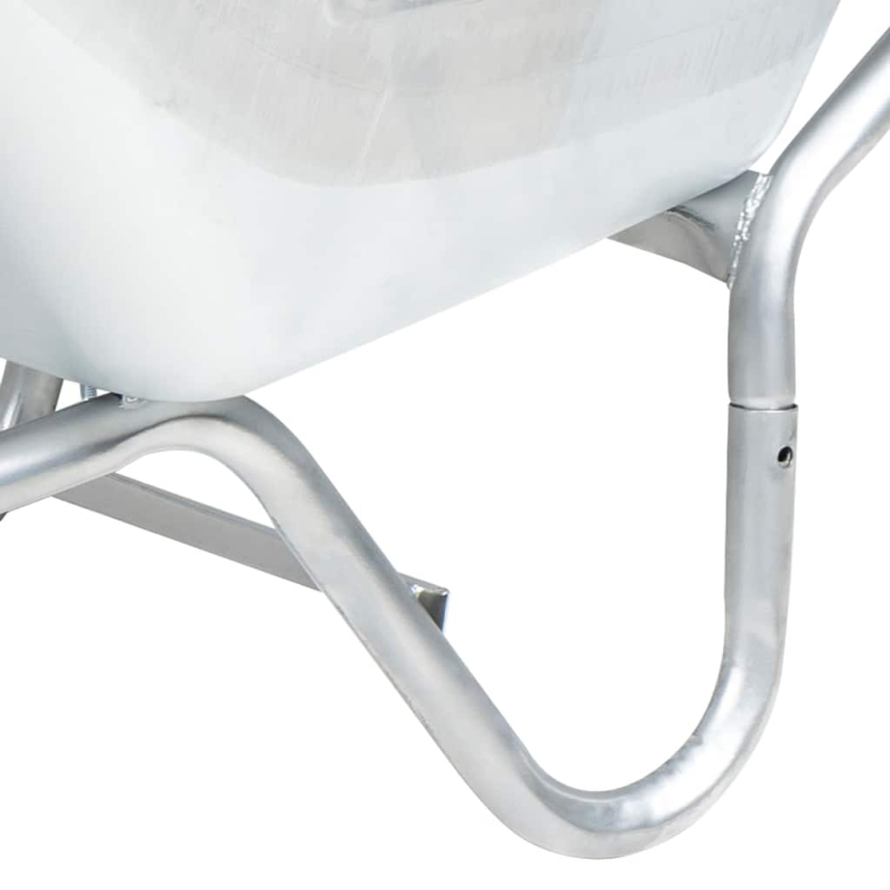 Schubkarre 90 L 150 kg Verzinkter Stahl und Kunststoff