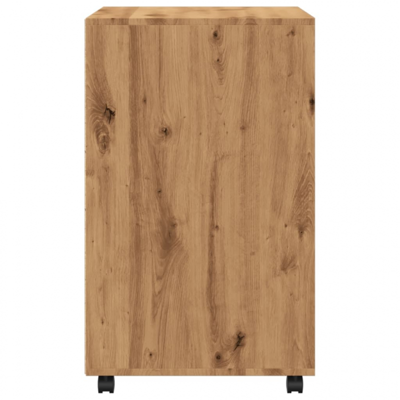 Rollschrank Artisan-Eiche 60x48x81 cm Holzwerkstoff