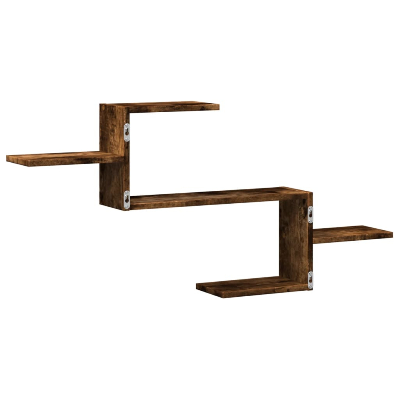 Wandregal Räuchereiche 104x15x49 cm Holzwerkstoff