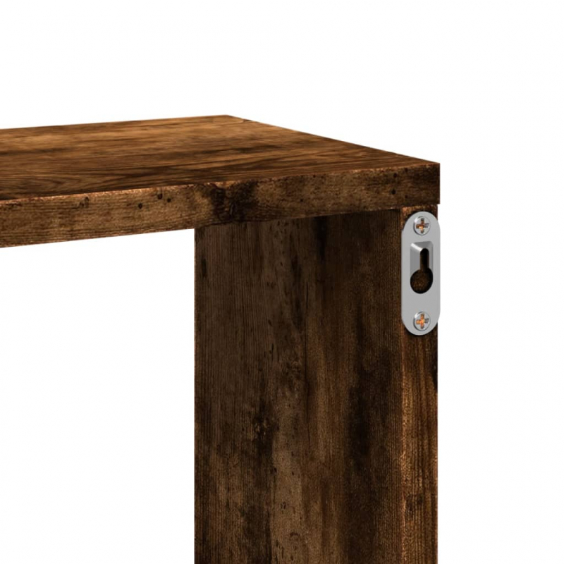 Wandregal Räuchereiche 167,5x18x68 cm Holzwerkstoff