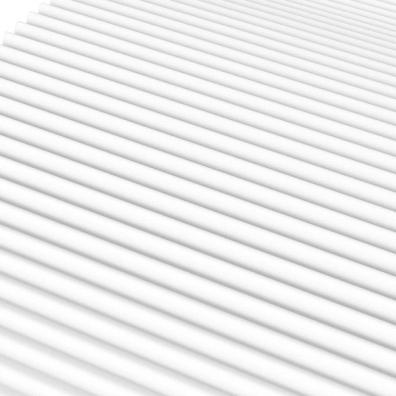 Schaumstoffmatratze Weiß 160x210 cm Härtegrad H2 H3