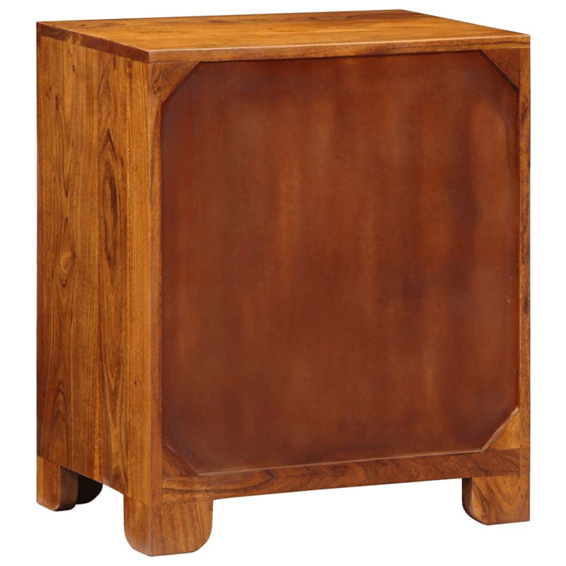 Sideboard Mehrfarbig 50x35x60 cm Massivholz Akazie