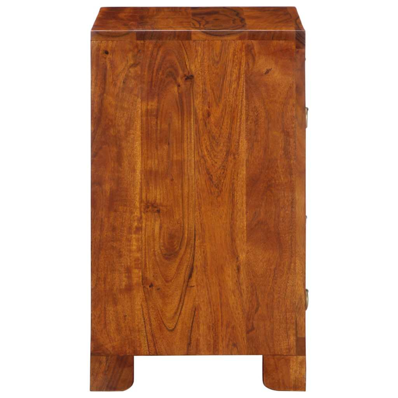 Sideboard Mehrfarbig 50x35x60 cm Massivholz Akazie