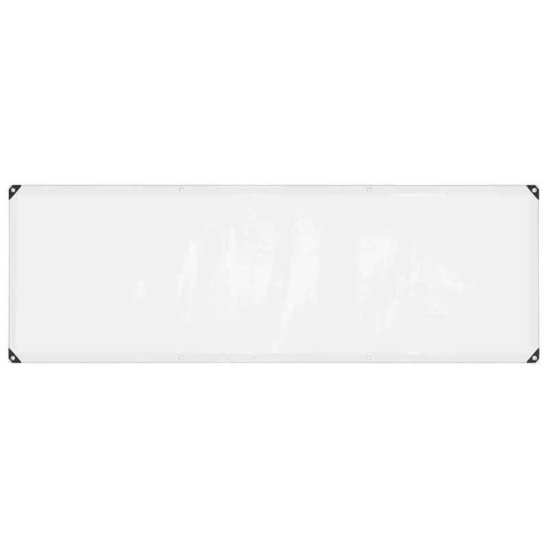 Transparente Plane mit Ösen 1x3 m Polyethylen