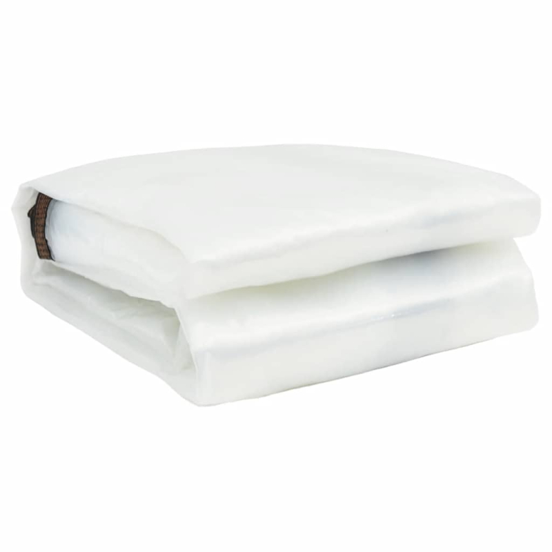 Transparente Plane mit Ösen 6x8 m Polyethylen