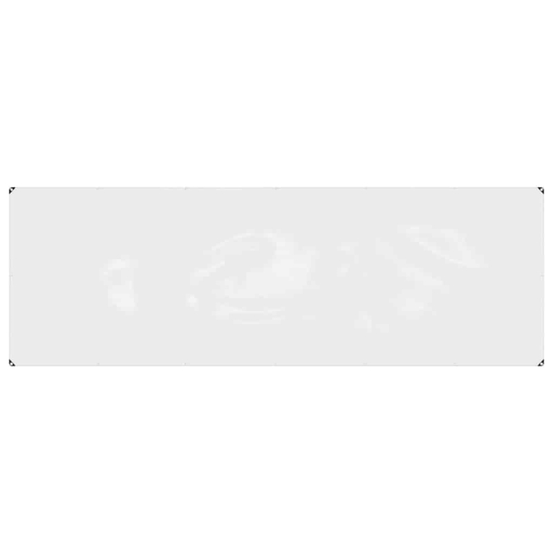 Transparente Plane mit Ösen 1x3 m PVC