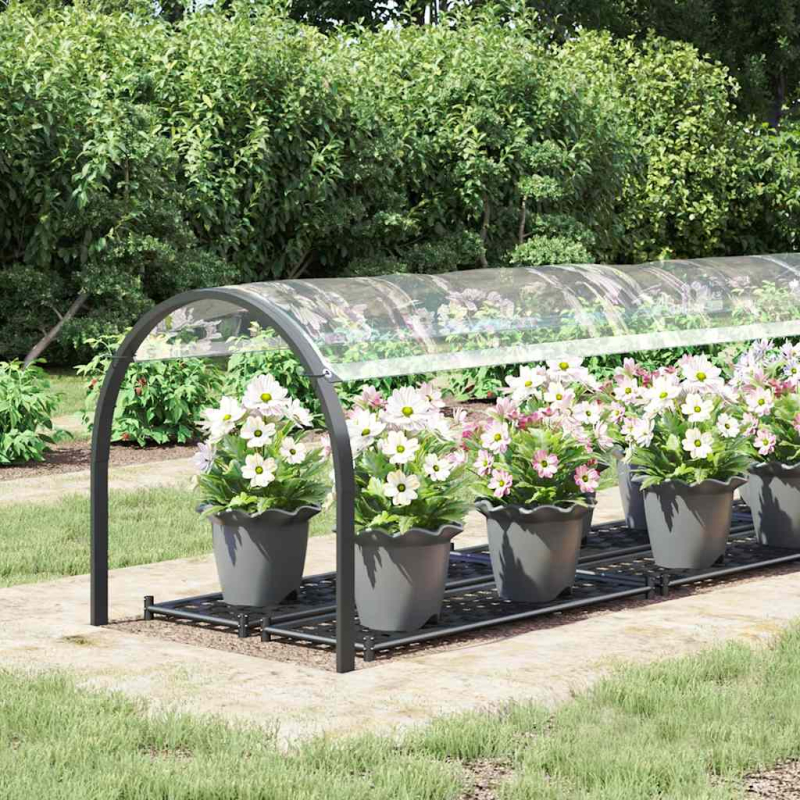 Transparente Plane mit Ösen 1x5 m PVC