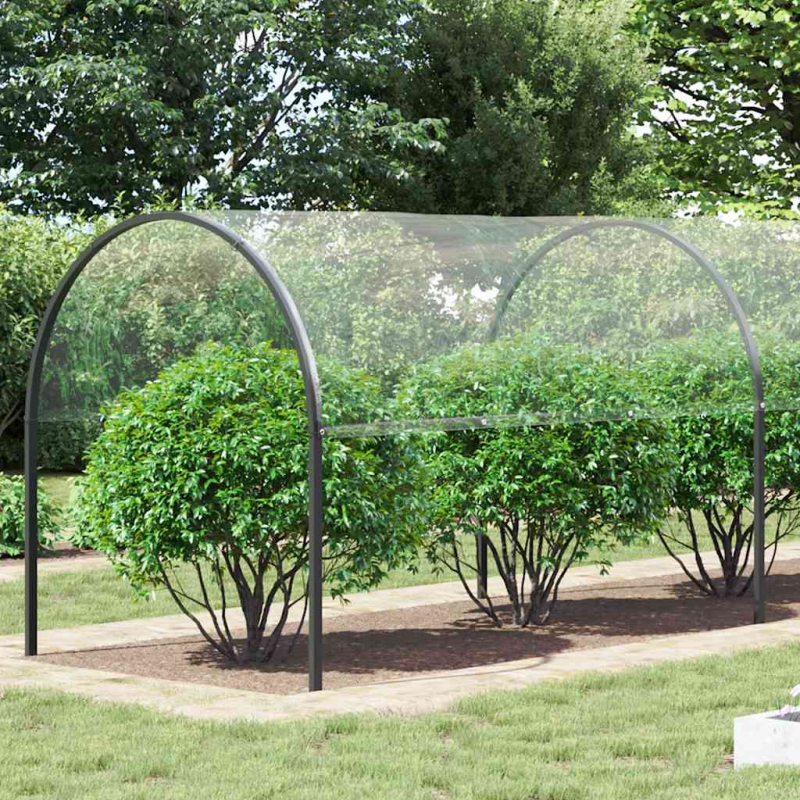 Transparente Plane mit Ösen 4x12 m PVC