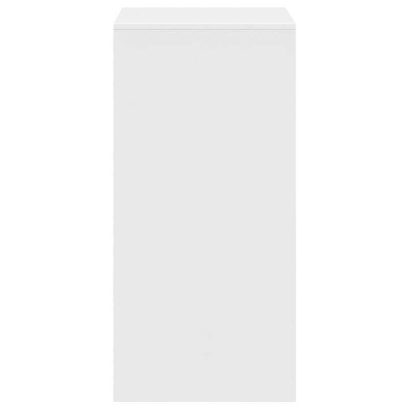 Bartisch Weiß 51x50x103,5 cm Holzwerkstoff