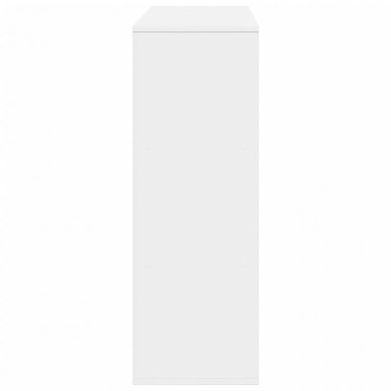 Bücherregal/Raumteiler Weiß 100x33x94,5 cm