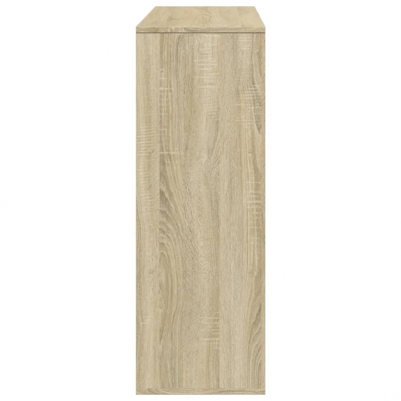 Bücherregal/Raumteiler Sonoma-Eiche 100x33x94,5 cm