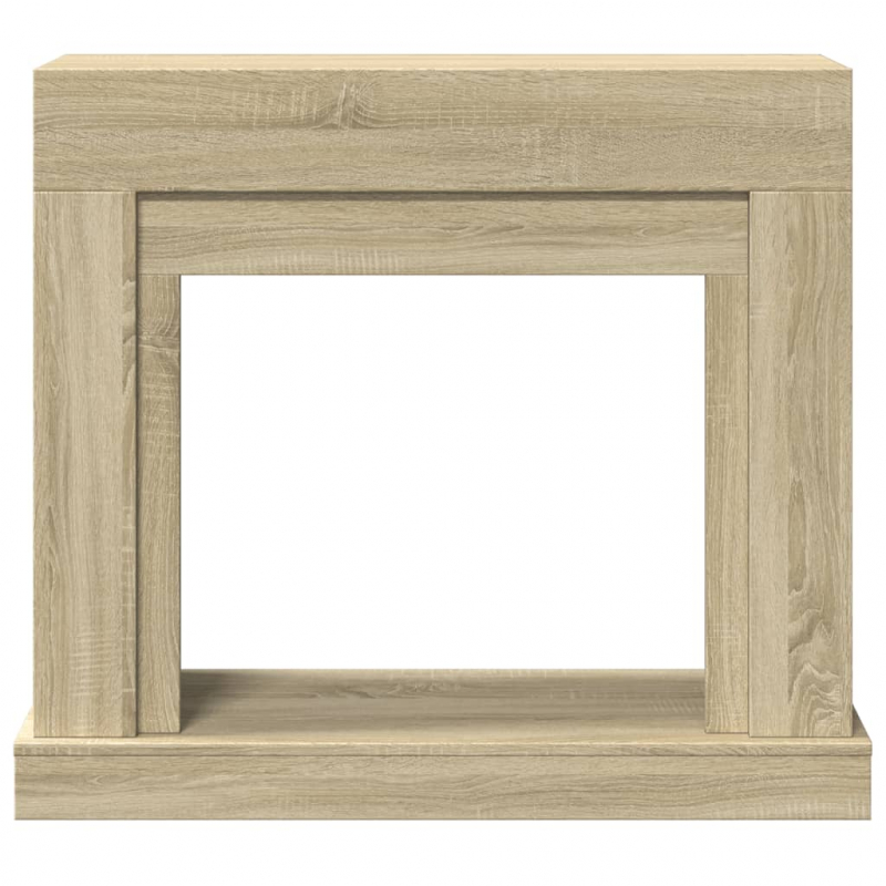 Kaminumrandung Sonoma-Eiche 100x30x87,5 cm Holzwerkstoff