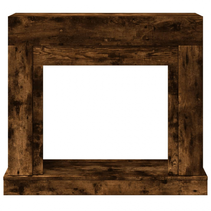 Kaminumrandung Räuchereiche 100x30x87,5 cm Holzwerkstoff