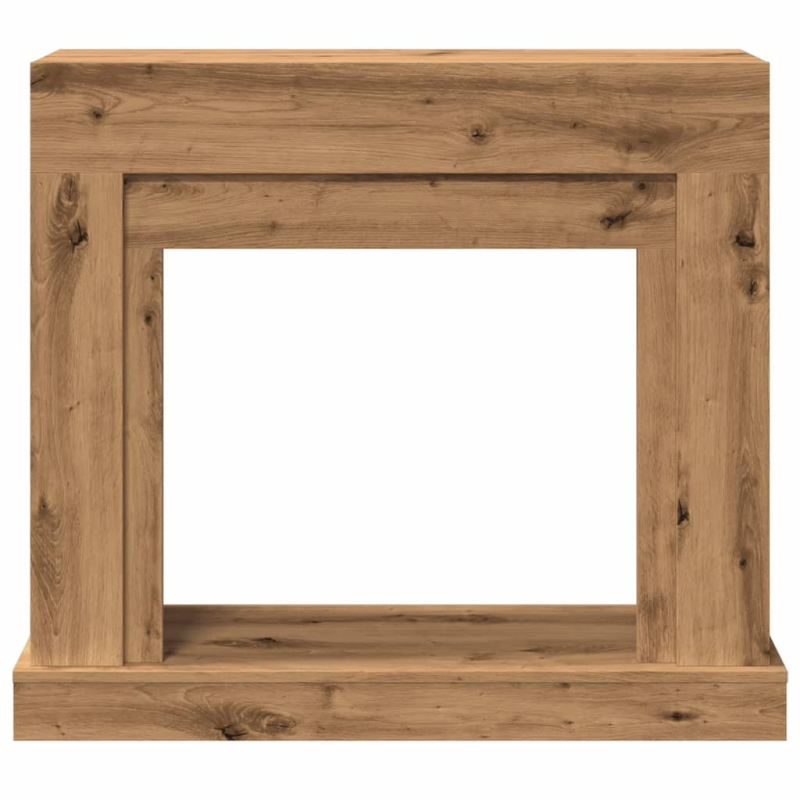 Kaminumrandung Artisan-Eiche 100x30x87,5 cm Holzwerkstoff