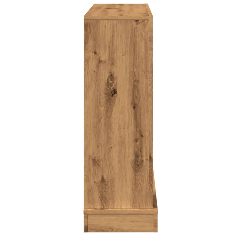 Kaminumrandung Artisan-Eiche 100x30x87,5 cm Holzwerkstoff