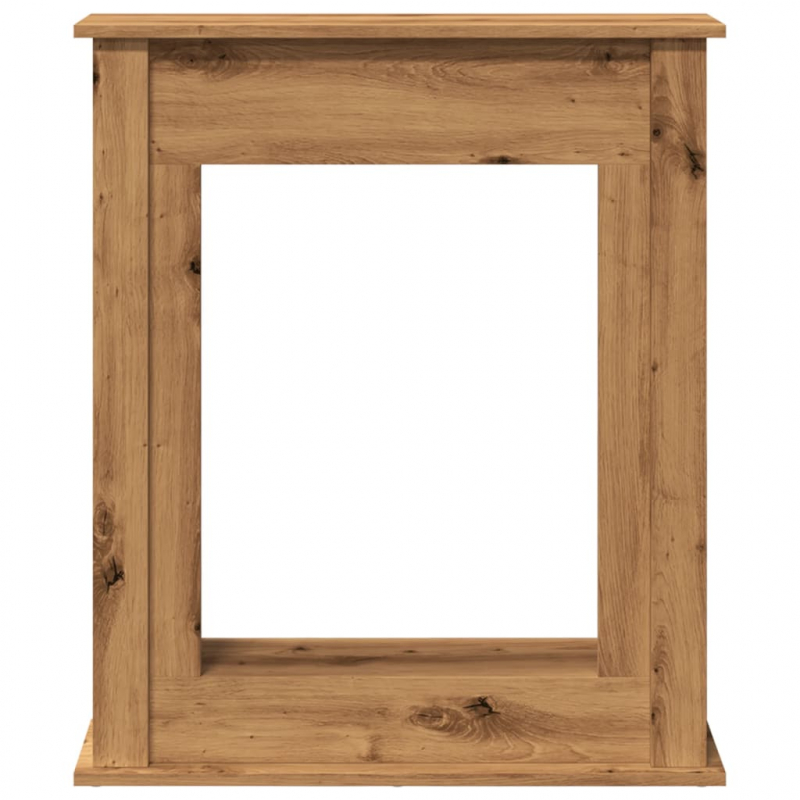 Kaminumrandung Artisan-Eiche 75x20x87,5 cm Holzwerkstoff