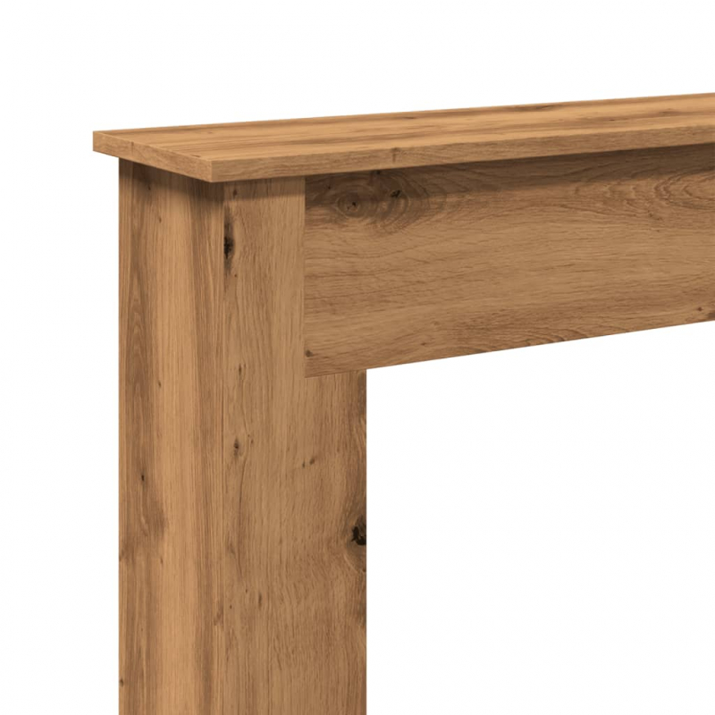 Kaminumrandung Artisan-Eiche 75x20x87,5 cm Holzwerkstoff