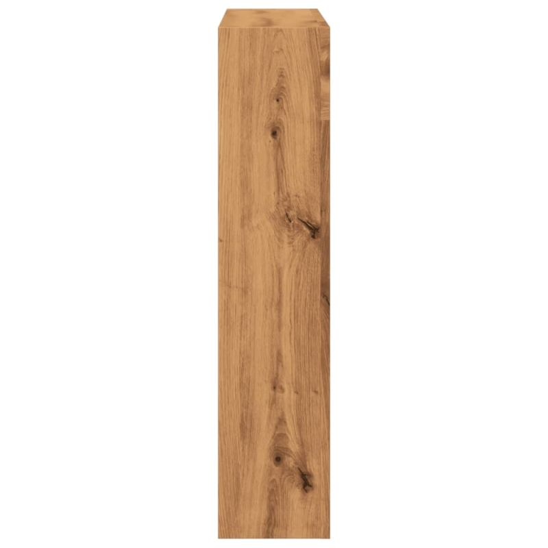 Kaminumrandung Artisan-Eiche 81x18x82 cm Holzwerkstoff