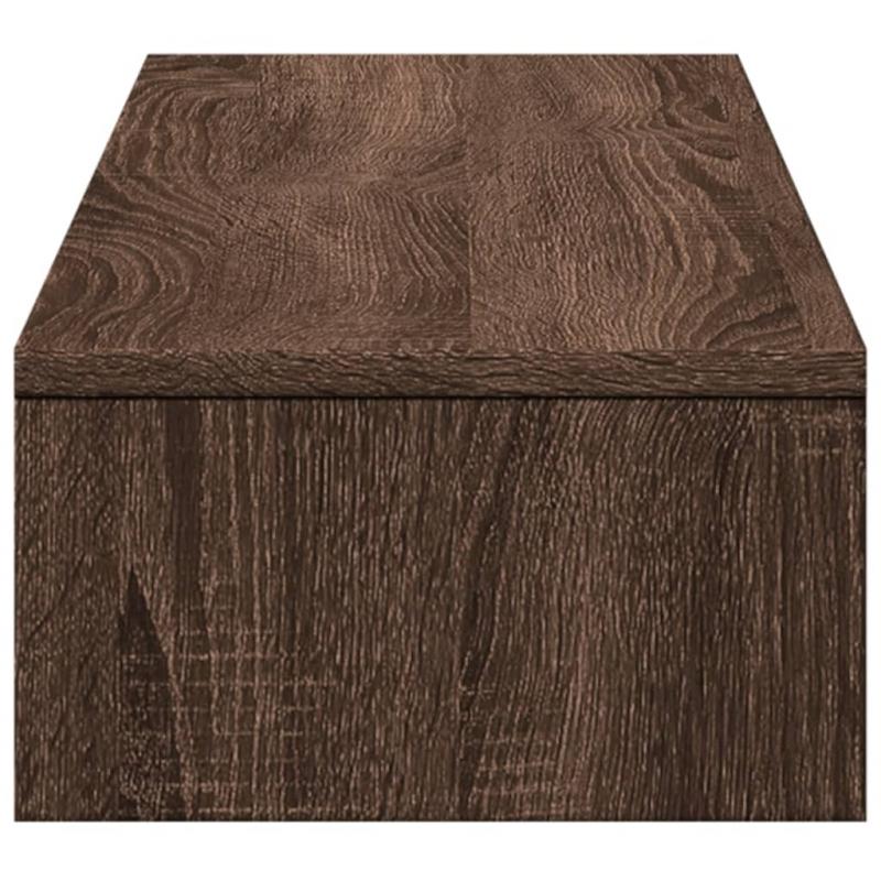 Monitorständer mit Schubladen Eichen-Optik 100x27x15 cm