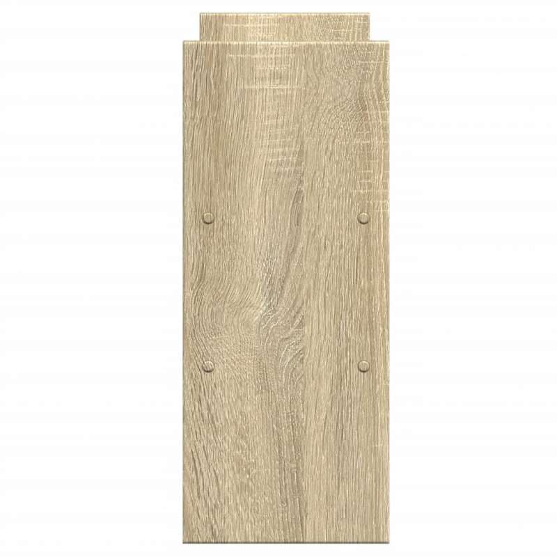 Schreibtisch-Organizer Verstellbar Sonoma-Eiche 40x17x41 cm