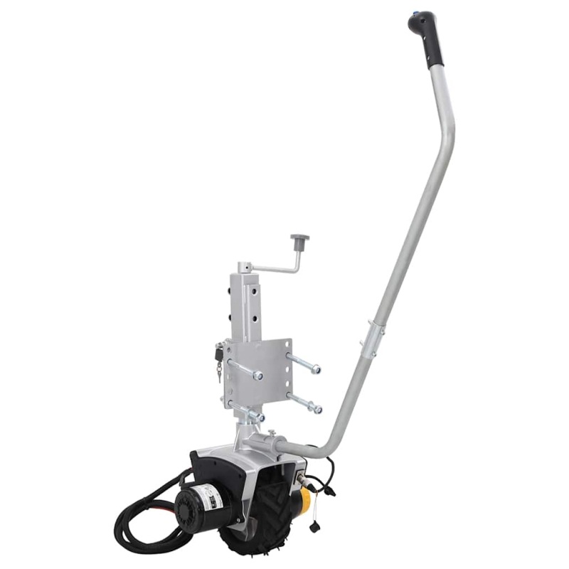 Stützrad für Anhänger 12 V 550 W Aluminium