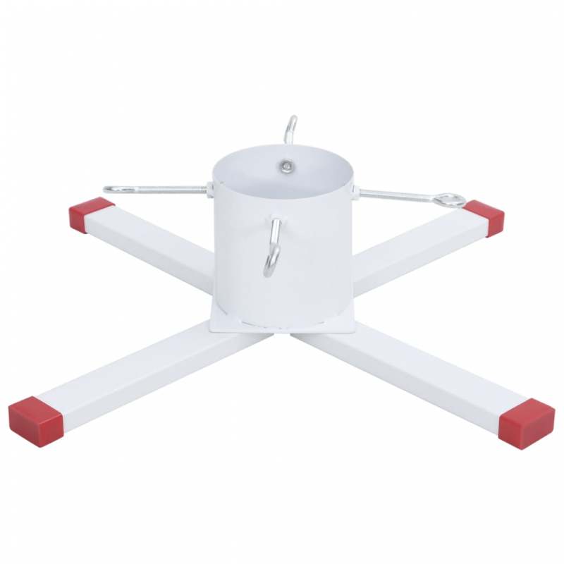 Christbaumständer Weiß 61x61x15,5 cm