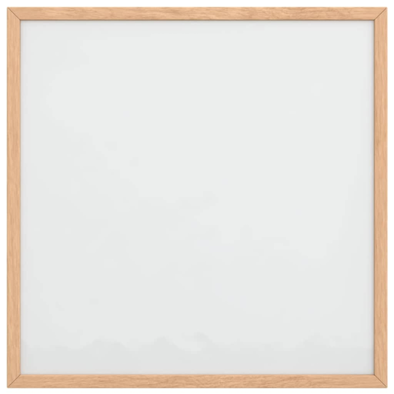 Magnetisches Whiteboard mit massivem Kiefernholzrahmen 40x40 cm