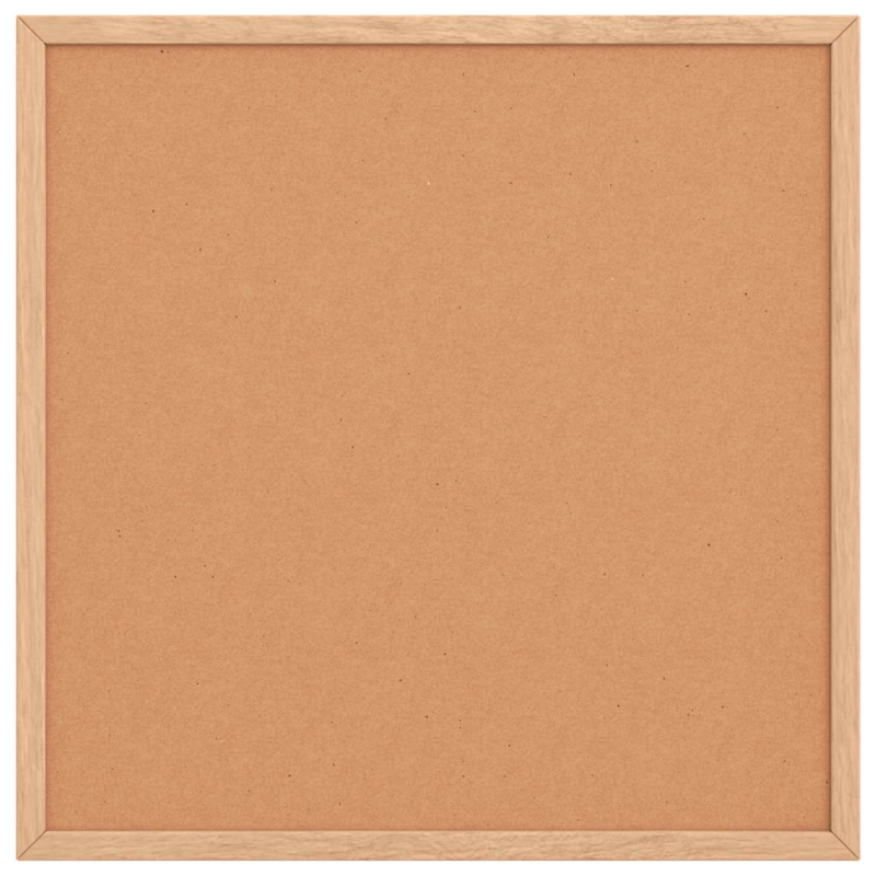 Korktafel mit massivem Kiefernholzrahmen 40x40 cm