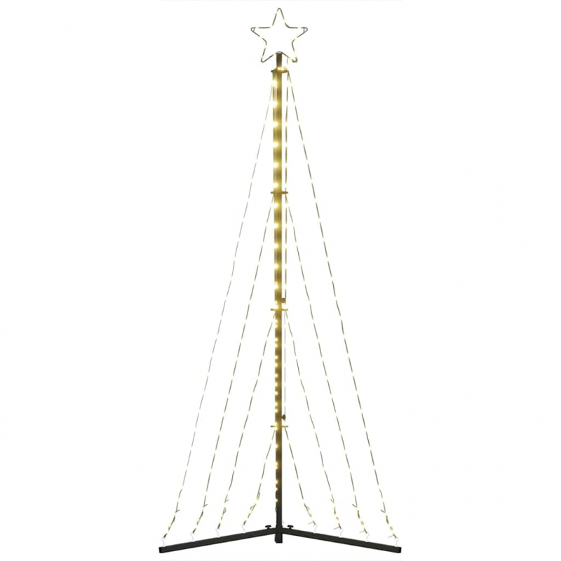 LED Weihnachtsbaum 339 LEDs Warmweiß 187 cm