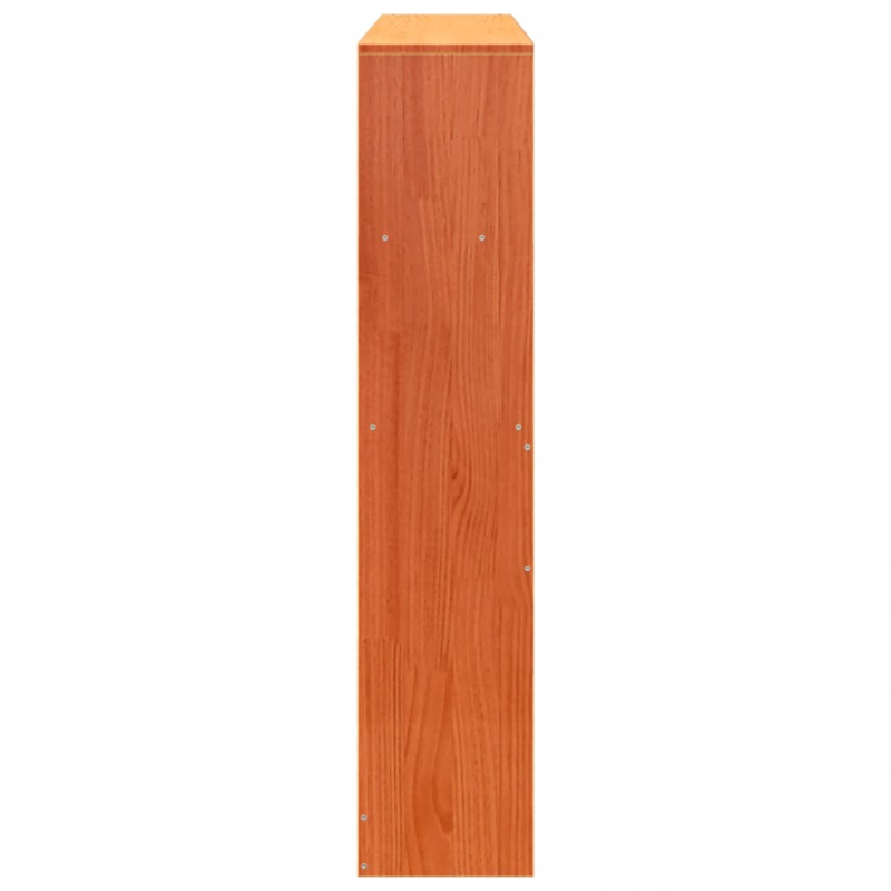 Kopfteil mit Stauraum Wachsbraun 150 cm Massivholz Kiefer