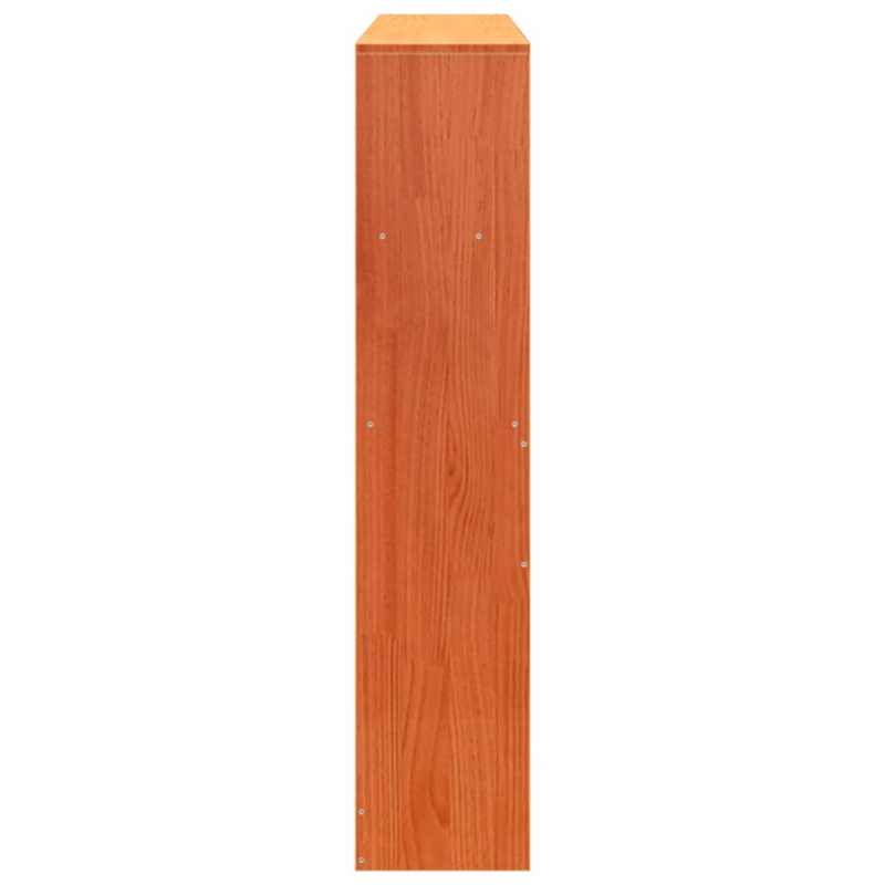 Kopfteil mit Stauraum Wachsbraun 135 cm Massivholz Kiefer