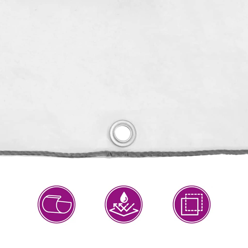 Pflanzenabdeckung mit Ösen 1x3 m Polyethylen