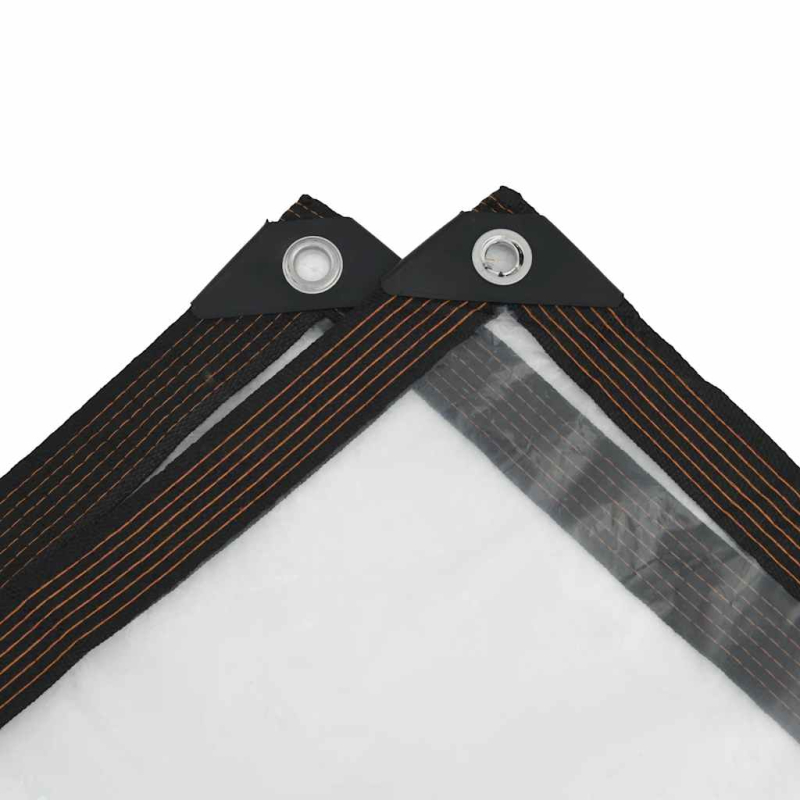 Pflanzenabdeckung mit Ösen 1x8 m Polyethylen