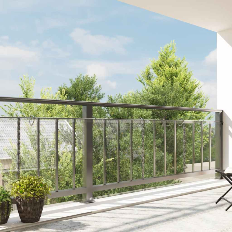 Pflanzenabdeckung mit Ösen 1x6 m PVC