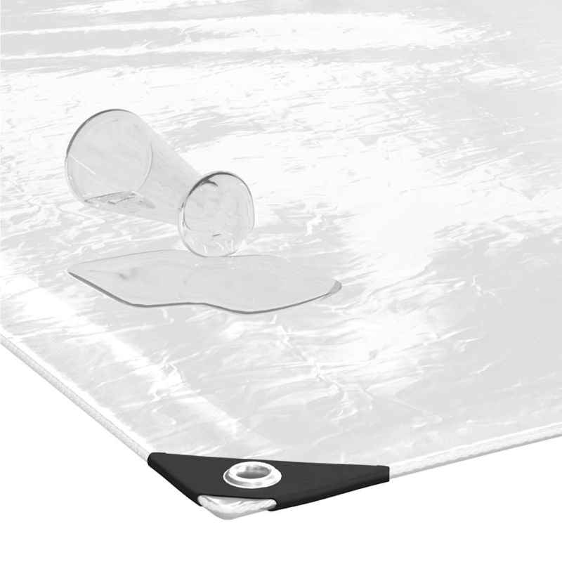 Pflanzenabdeckung mit Ösen 1x6 m PVC