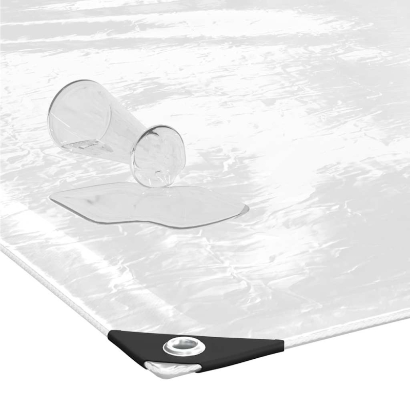 Pflanzenabdeckung mit Ösen 3x5 m PVC