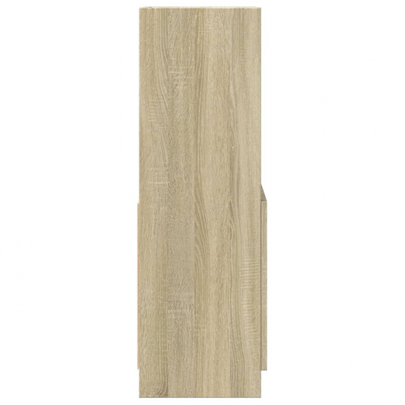 Highboard Sonoma-Eiche 63x33x100 cm Holzwerkstoff