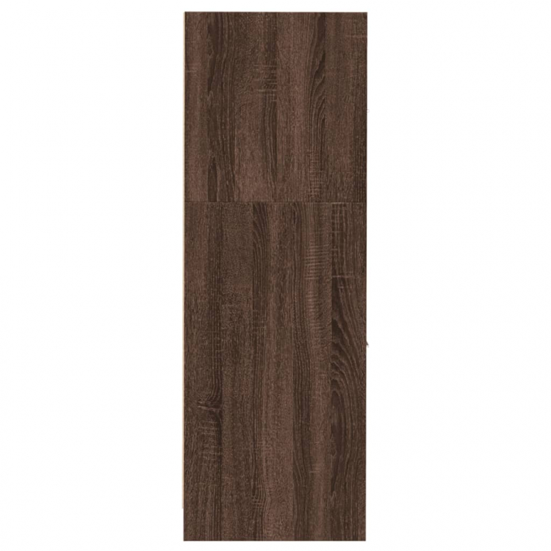 Apothekerschrank Braun Eichen-Optik 30x41x118 cm Holzwerkstoff