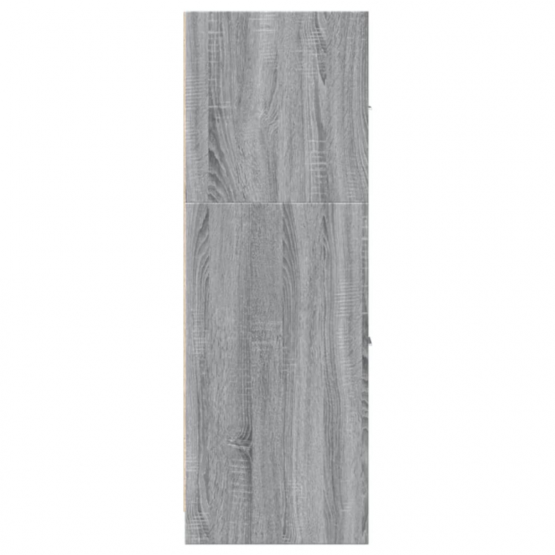 Apothekerschrank Grau Sonoma 40x41x118 cm Holzwerkstoff