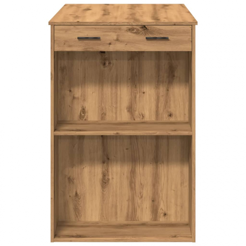 Bartisch Artisan-Eiche 102x70x103,5 cm Holzwerkstoff