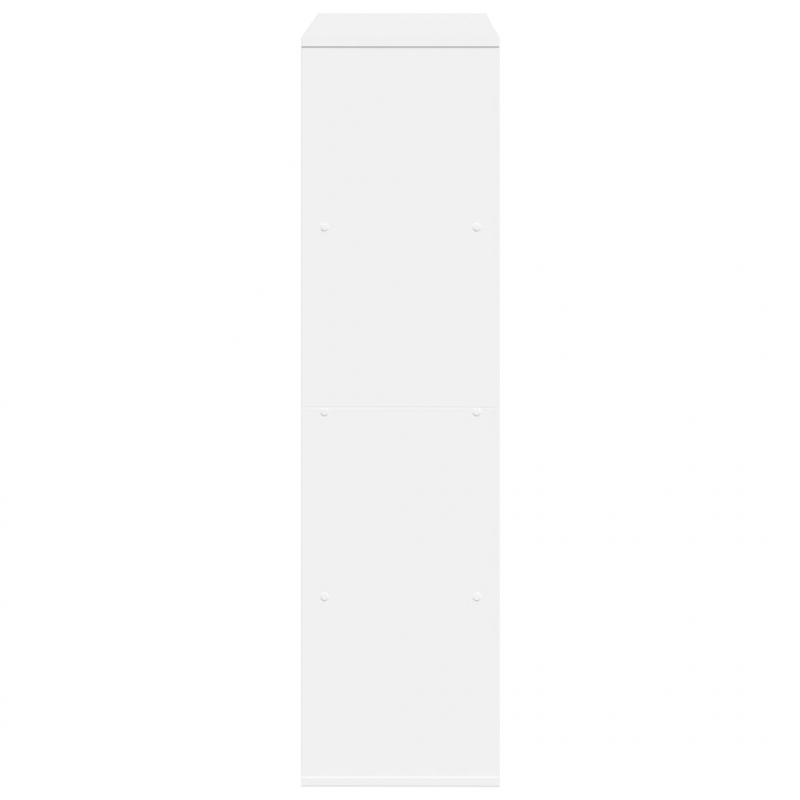 Bücherregal Weiß 100x33x125,5 cm Holzwerkstoff