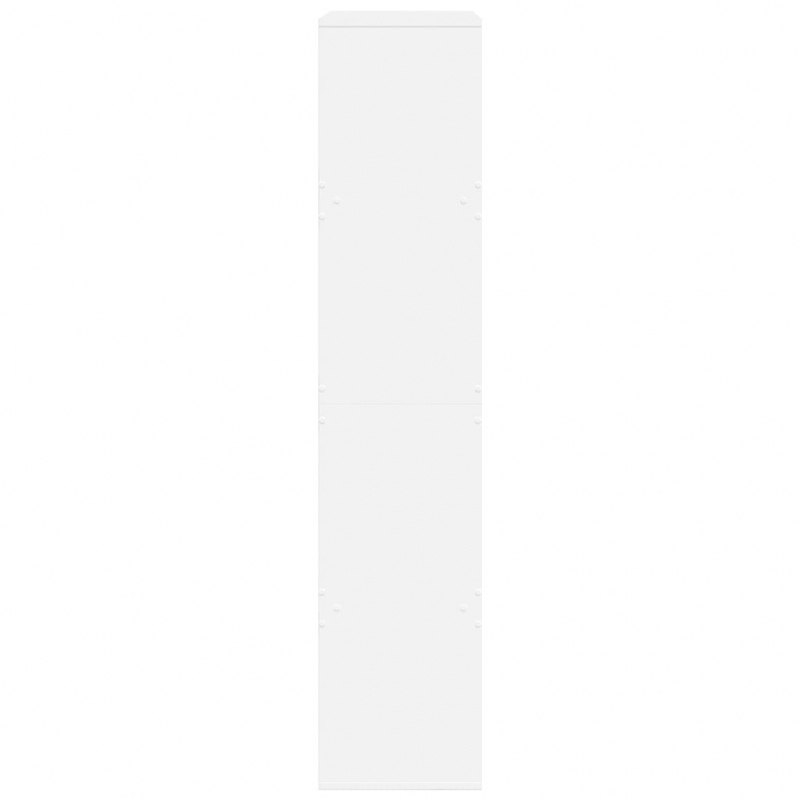 Bücherregal Weiß 100x33x155,5 cm Holzwerkstoff