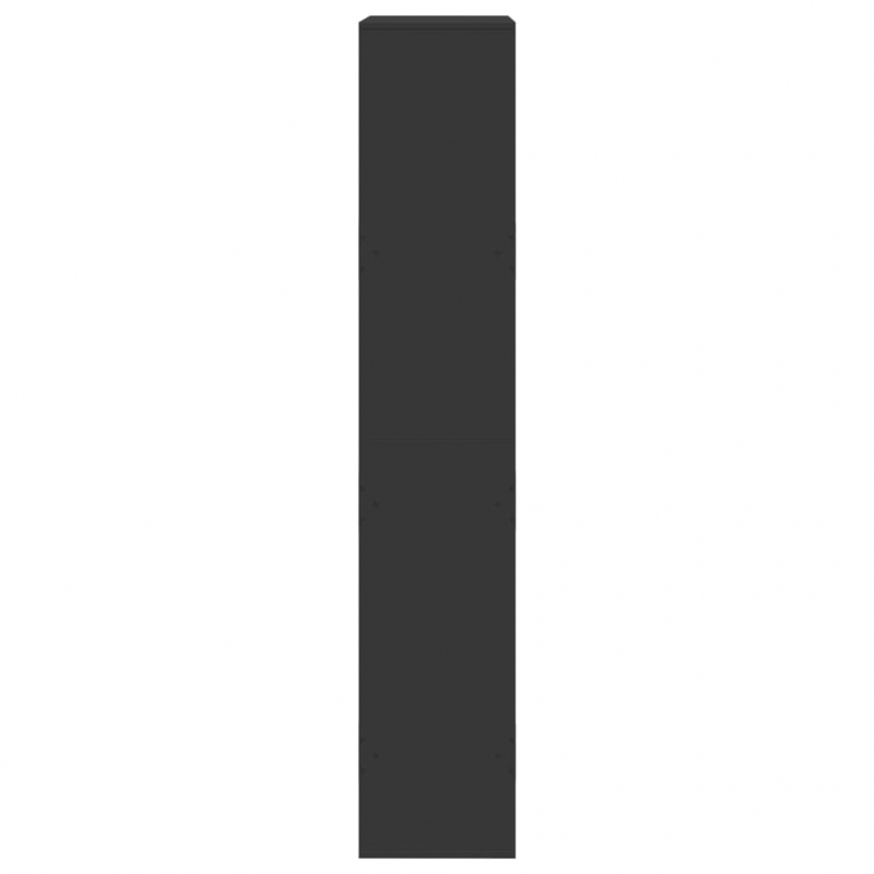 Bücherregal Schwarz 100x33x175 cm Holzwerkstoff