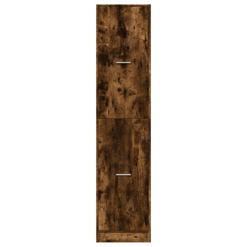 Apothekerschrank Räuchereiche 40x41x174,5 cm Holzwerkstoff