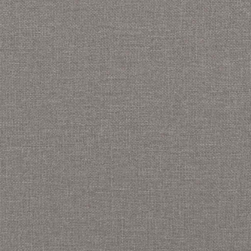 Kopfteil-Kissen Taupe 90 cm Stoff